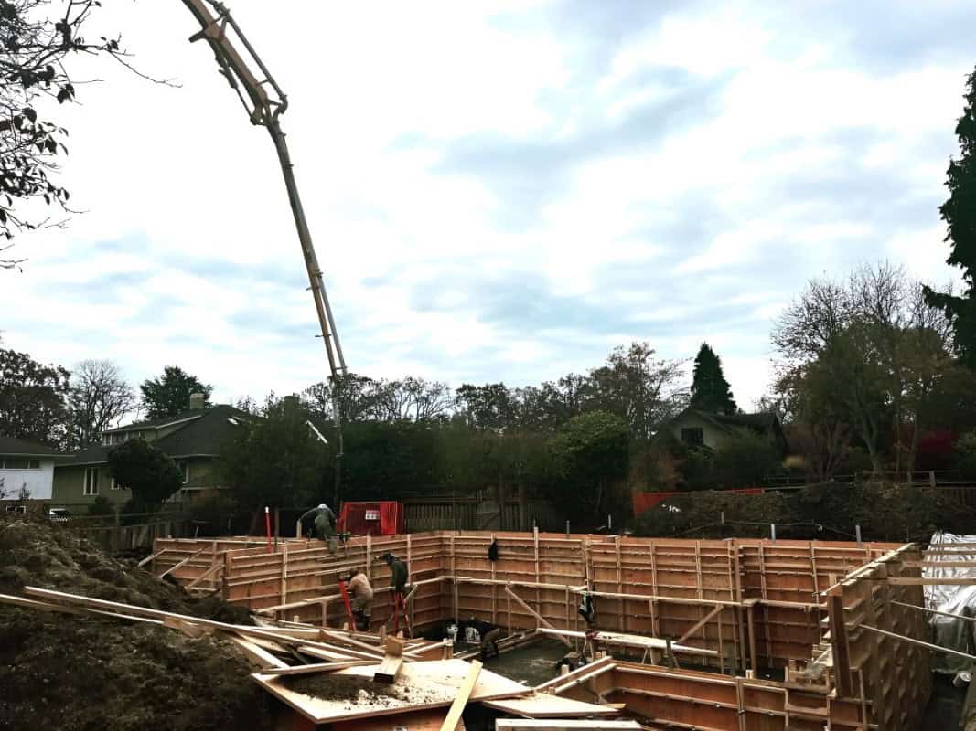 custom home foundation