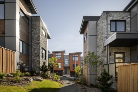 Modern Victoria BC homes by White Wolf Homes in Arbor Hill community.