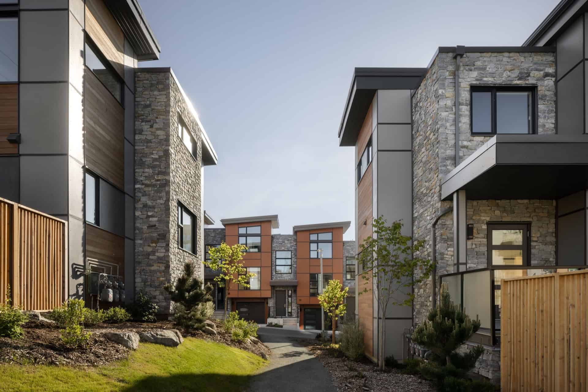 Modern Victoria BC homes by White Wolf Homes in Arbor Hill community.